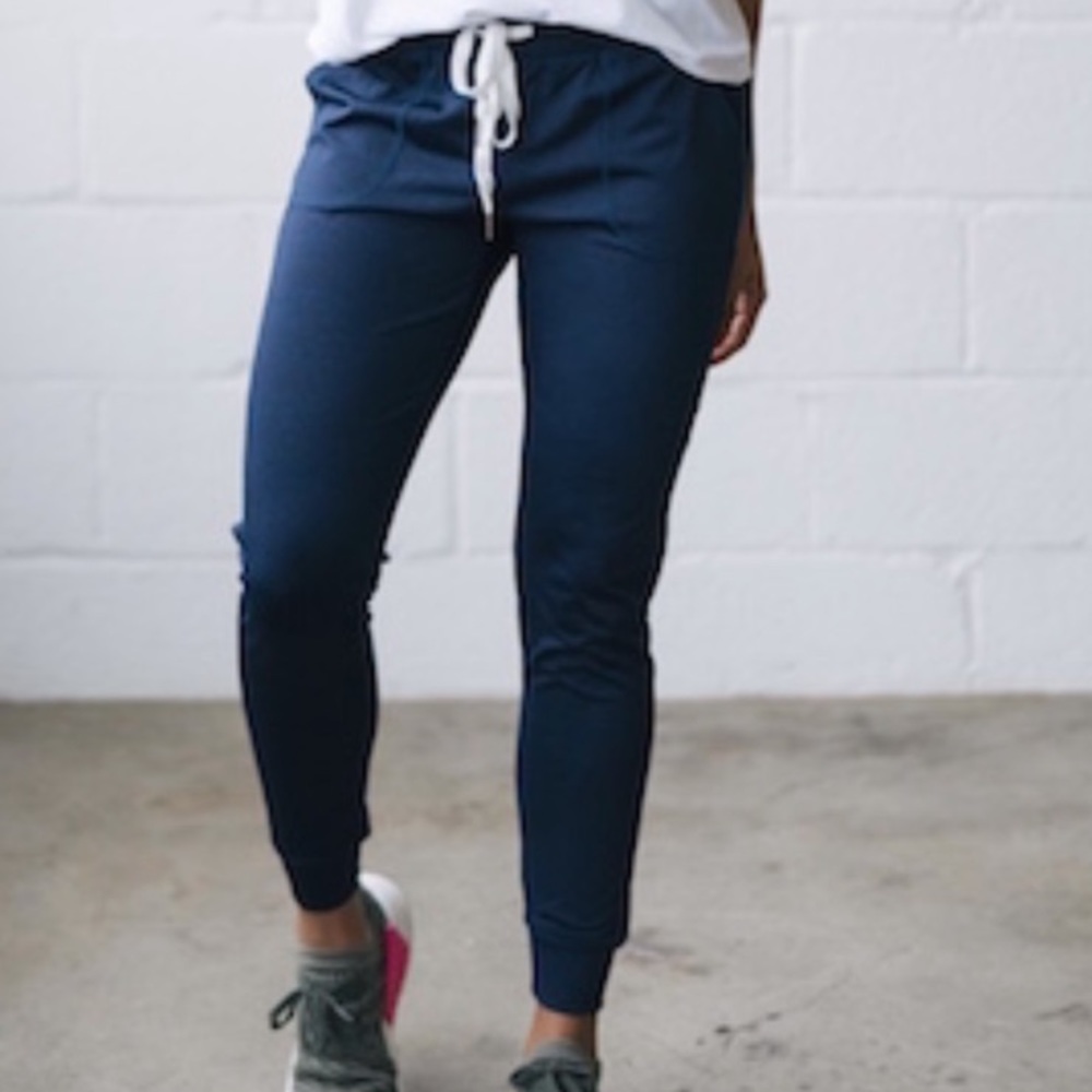 Zyia Navy Cozy Joggers